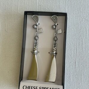 Supreme Black Cheese Spreader Set